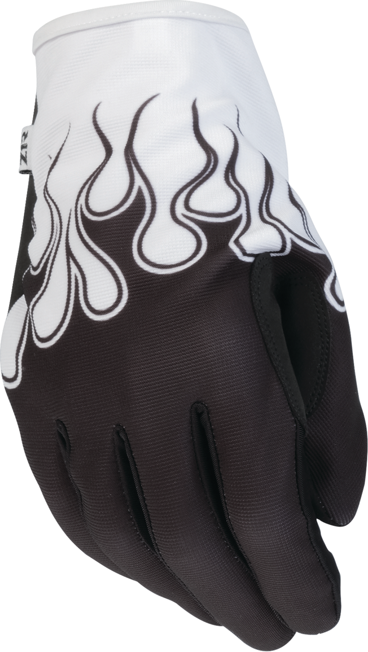 Z1R Mens Flame Motorcycle Gloves