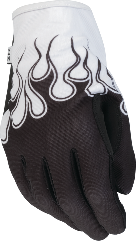 Z1R Mens Flame Motorcycle Gloves