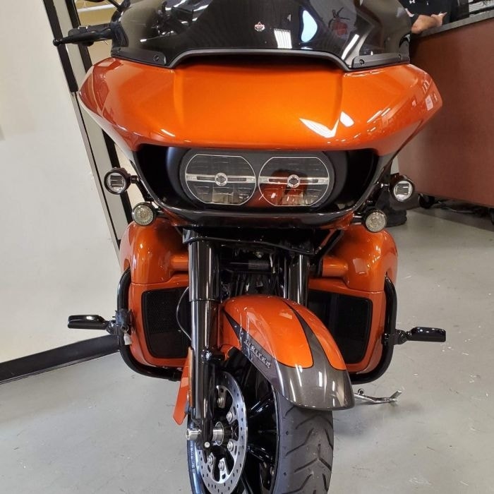 Custom Dynamics ProBeam Black LED Halo Fog Lamps Harley Touring FLH/T 14-Up