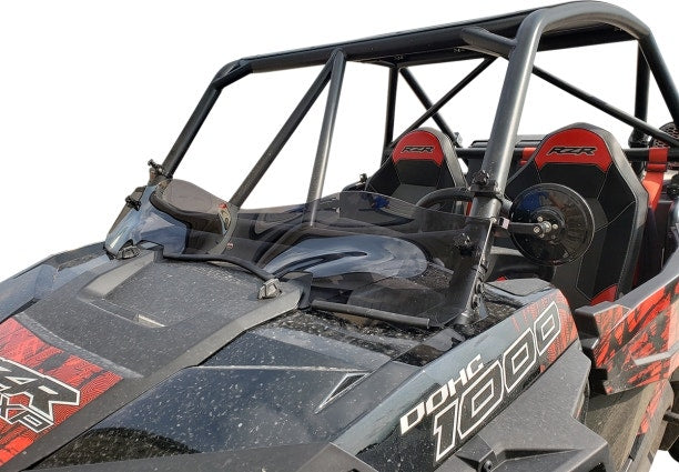 Klock Werks UTV Dark Smoke Flare Windshield Polaris RZR R-Spec KW05-01-0529-DS	 2317-0424 23170424