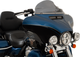 Klock Werks Flare Series Windshield Trim - '14-'25 FLH / Logo - Black Contrast