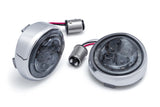 Ciro FANG® Rear Signal Light Inserts With Bezel (Dual Circuit)