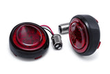 Ciro FANG® Rear Signal Light Inserts With Bezel (Dual Circuit)