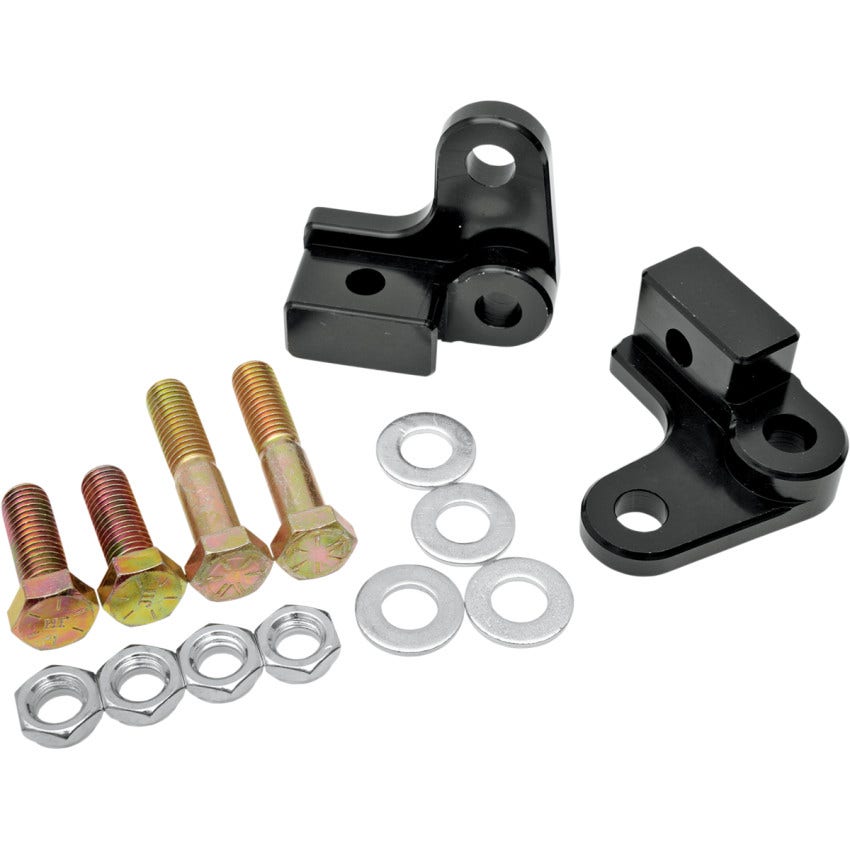 LA Choppers Black Powder Coated 1" Lowering Kit for Harley 89-99 XL Models