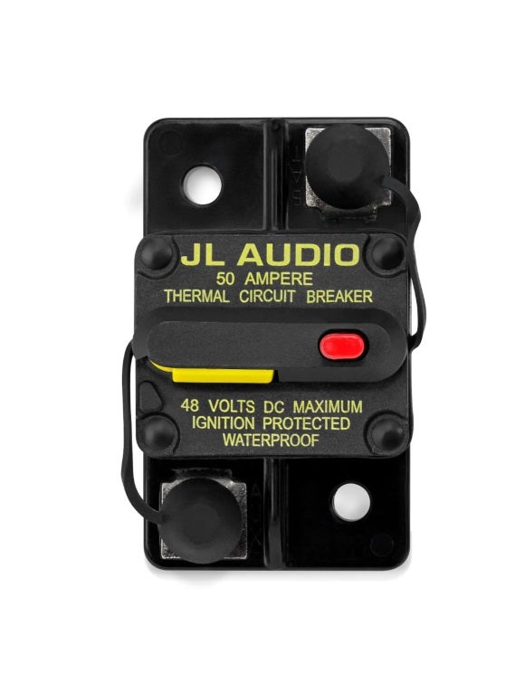 JL Audio Waterproof, Ignition Protected Circuit Breaker: 50 Amp