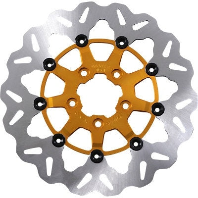 Galfer DF680CW-G Floating Wave 420 Stainless Steel Brake Rotor Harley 00-14