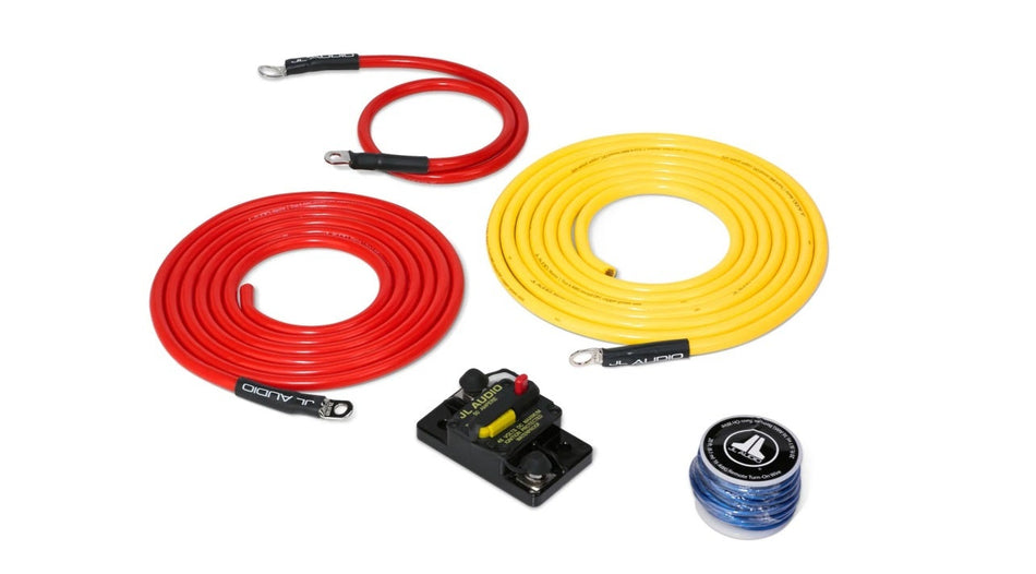 JL Audio Premium 6 AWG 12V Power Marine Connection Kit, Single Amp 10ft