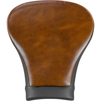 Saddlemen Renegade Lariat Tour Brown Plain Pillion Pad Seat Harley FLH/T 08-23