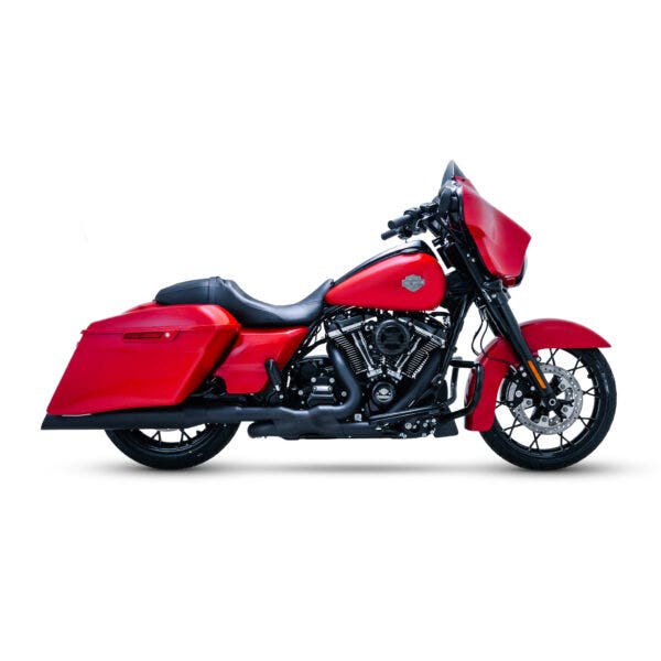 Vance & Hines 46371 Black Power Duals Head Pipes Headers 17-Up M8 Harley Touring FL