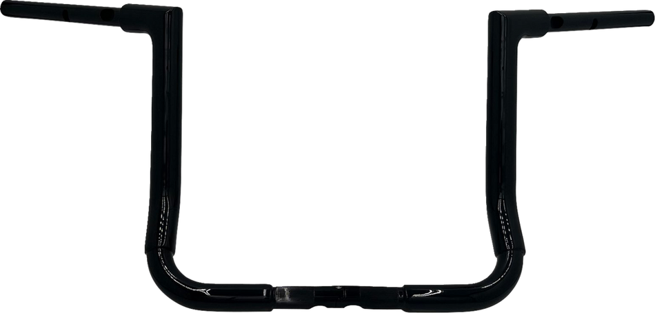 FBI 1-1/2" EZ Flat Top Handlebars for 24-25 FLHX, 23-25 FLHXSE, 25 FLHXU - Black / 14"