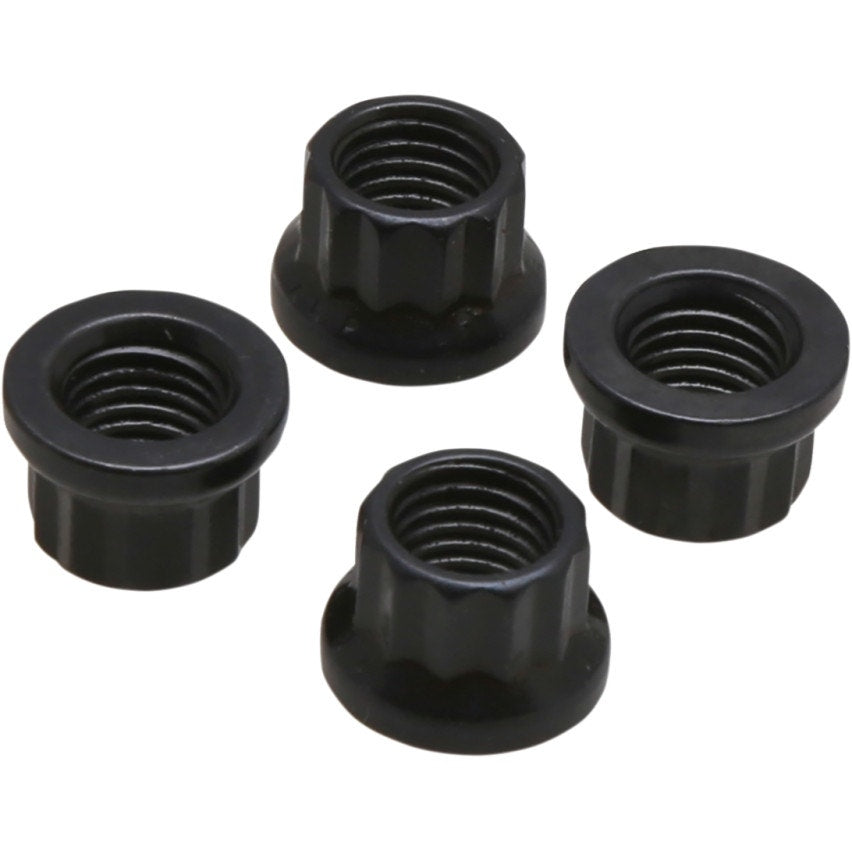 Kibblewhite 41007-4 Steel Rocker Arm Stud Nuts 4-Pack Harley M8 17-Up