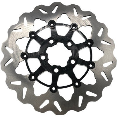 Galfer DF681CWSCT Floating Wave 420 Stainless Brake Rotor H-D Dyna V-Rod 05-17