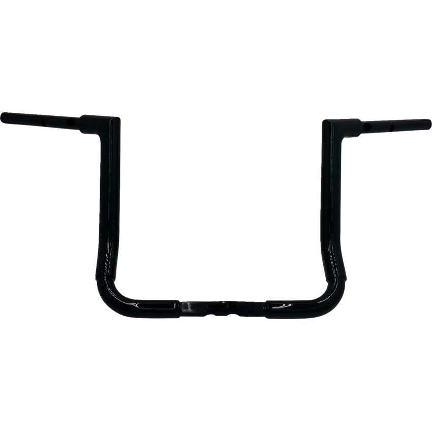 FBI Inc Black 1-1/2" EZ Install Flat Top 14" Handlebar for 23.5-24 FLHX