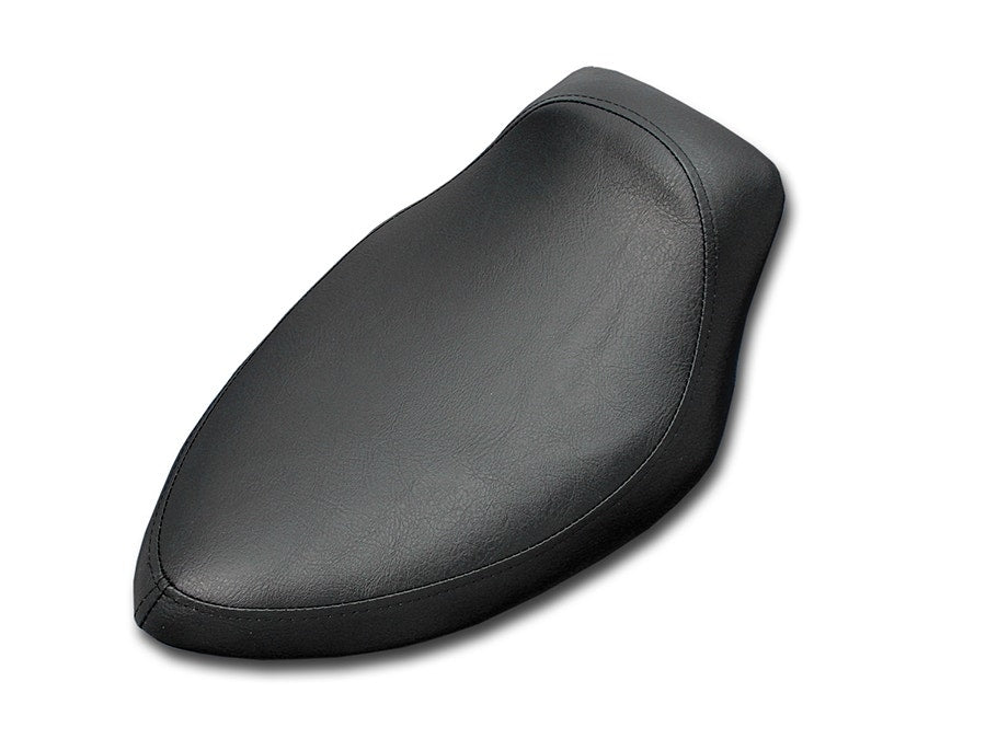 V-Twin 47-0599 Vinyl Frame Mount Solo Seat Black Harley FX FL 65