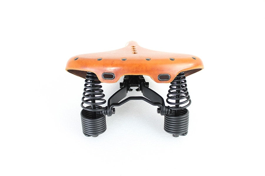 Early Style Seat Troxel Saddle Brown 47-0804 Harley-Davidson Model F 1907-1917