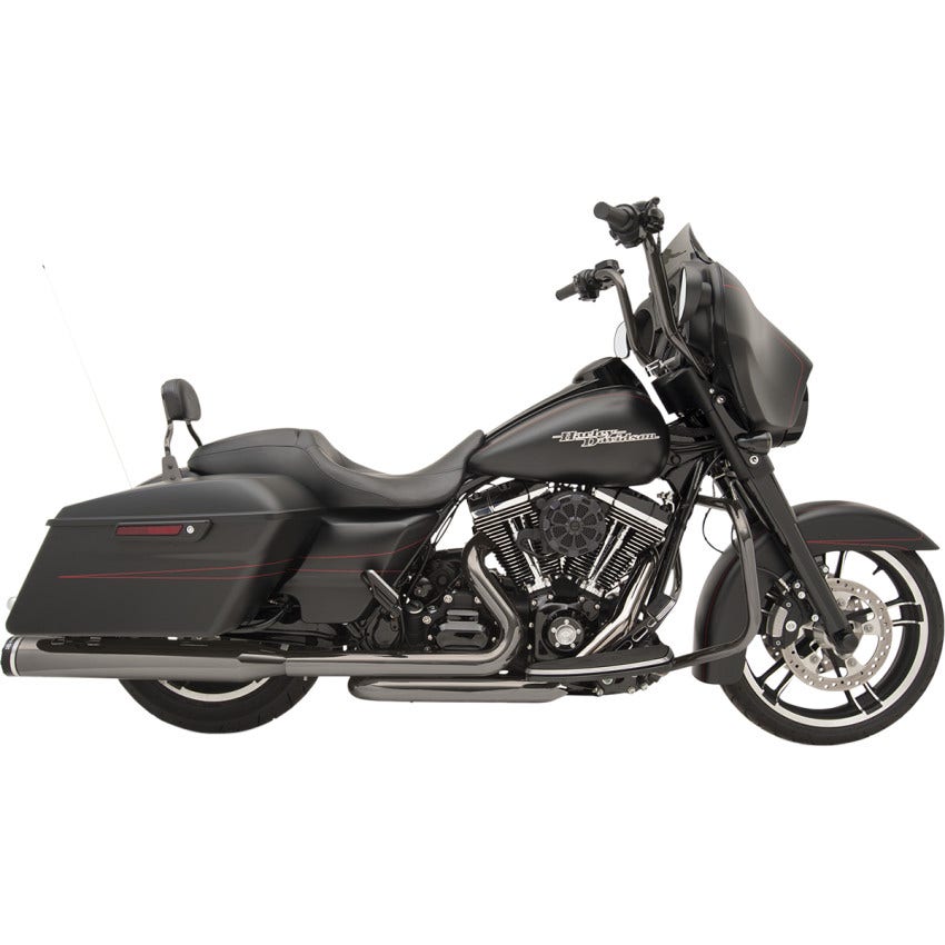 Khrome Werks 2-into-2 Dominator Exhaust 4-1|2" Muffler for 09-16 Harley FLH|T