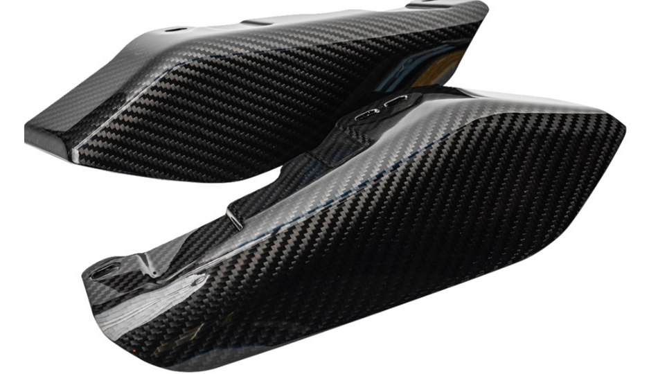 Slyfox Matte Finish Air Deflector 4 Harley 09-23 Touring Models