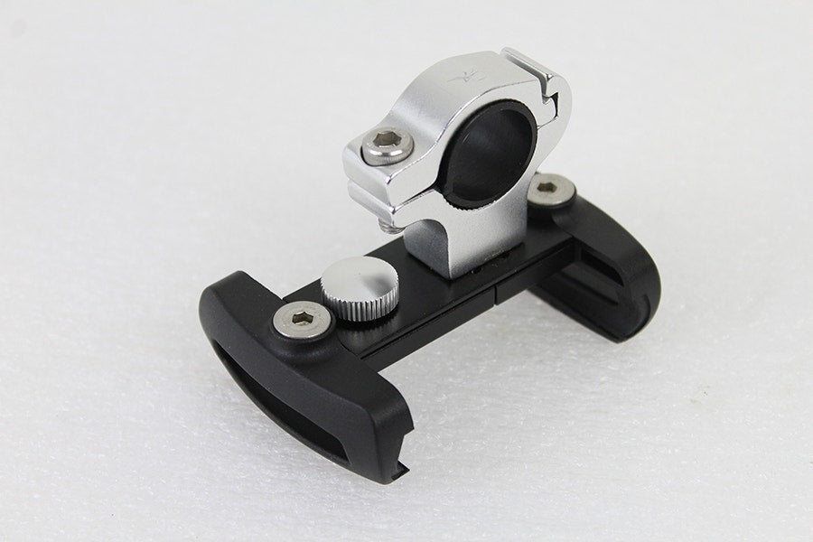 V-Twin 48-0842 Handle Bar Mount Cell Phone Mount Holder 7/8" & 1" Bars