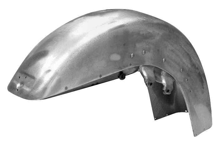 Biker's Choice FL Raw Touring Front Fender for Harley 87-13 Bagger FLH/T w/ Drilled Holes
