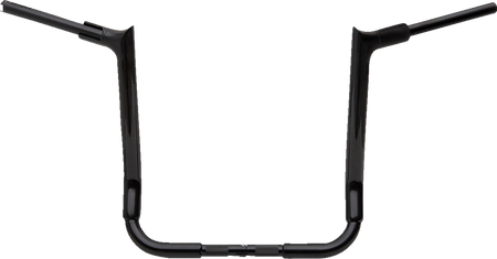 FBI 1-1/2" EZ Pointed Top Handlebars for 99-13, 21-23 FLHT/FLHX & Trike - Black / 16"