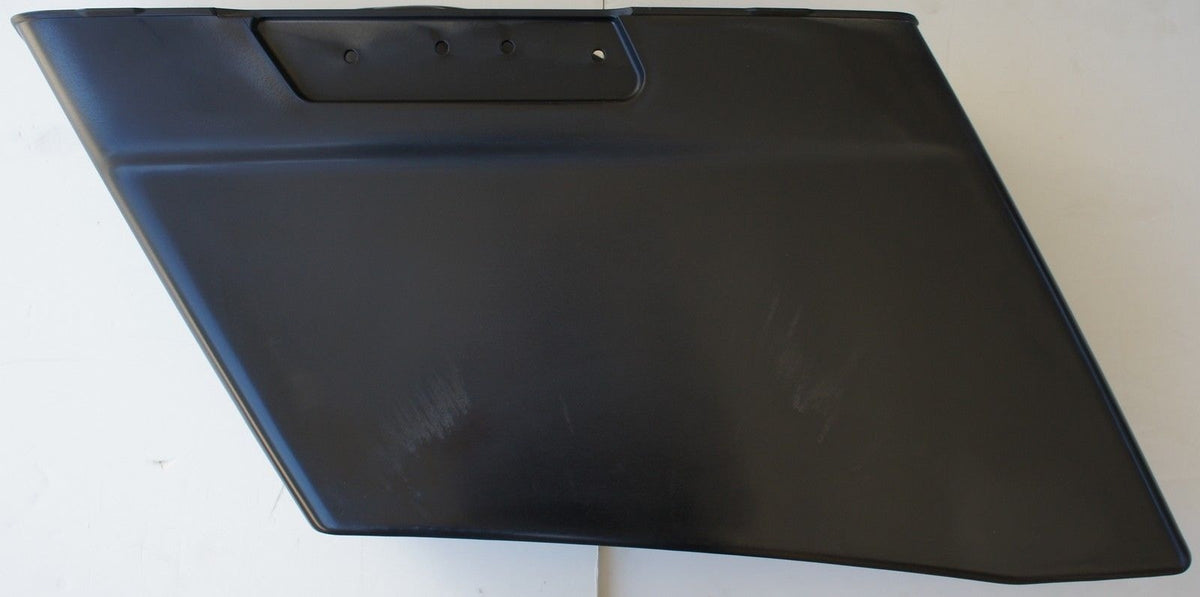 V-Twin 3" Stretched ABS Extended Dual Saddlebags CVO Style Bags Raw Harley 93-13