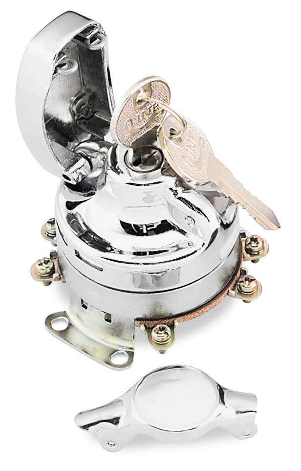 Twin Power Electrical Fat Bob Ignition Switch Early Style Tank Mounted Harley 73-95 | 73020S2