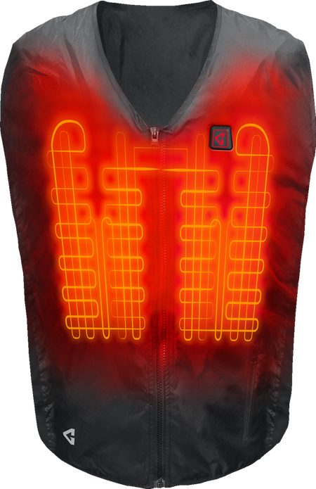 Gerbing Heated Clothing 7V Battery Powered Heated Vest Liner - Black