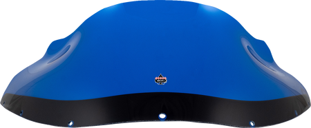 Klock Werks 9" Kolor Flare Windshield for FXRP-Style Fairings - Blue