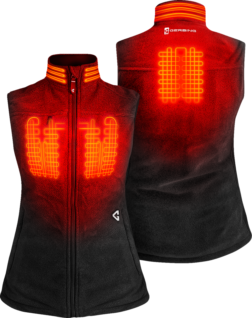 Gerbing Heated Clothing Womens 7V Thermite Fleece Heated Vest 2.0