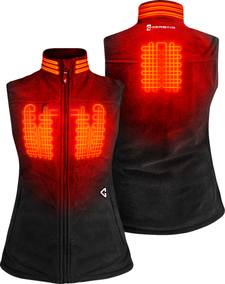 Gerbing Heated Clothing Womens 7V Thermite Fleece Heated Vest 2.0