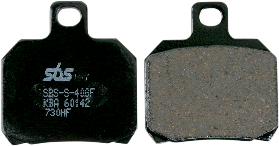 SBS 730HF Street Ceramic Organic Rear Brake Pads
