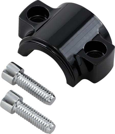Klock Werks Lower Fork Leg Axle Caps for Harley-Davidson - Black