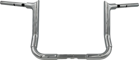 FBI 1-1/2" EZ Pointed Top Handlebars for 24-25 FLHX, 23-25 FLHXSE, 25 FLHXU - Chrome / 12"