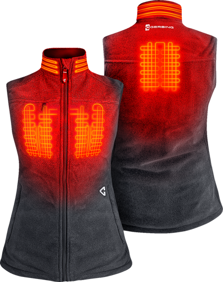 Gerbing Heated Clothing Womens 7V Thermite Fleece Heated Vest 2.0