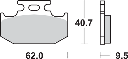 SBS SI Off-Road Sintered Brake Pads for Select 1983-2026 Models