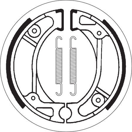 SBS Off-Road Brake Shoes for Select 1973-2024 Models