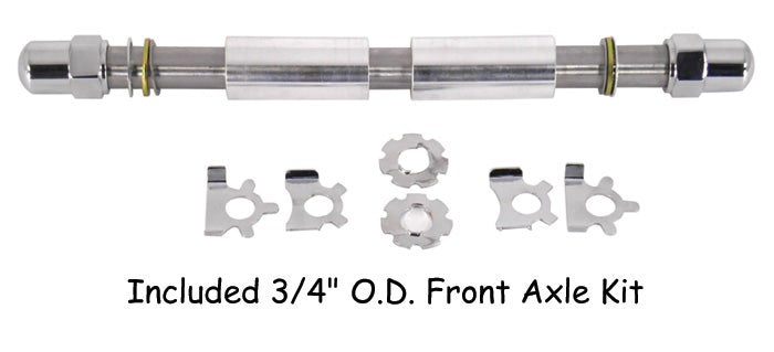 Mid USA Chrome Hardbody Antique Style Vintage 20" Springer Fork Front End