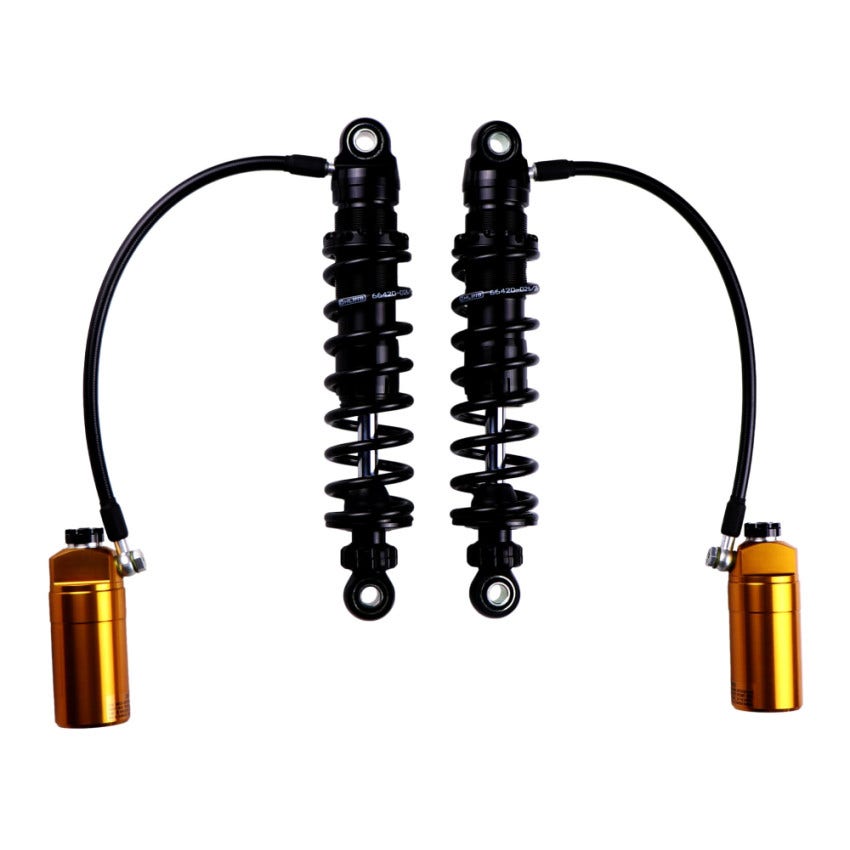 Ohlins STX 36 Blackline Shocks 12.224" Length 28 Rate N/MM Harley 14-24 FLH/FLT