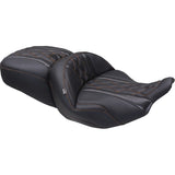 Mustang One-Piece Deluxe Touring Seat W/Diamond Stitch Harley 23-25 FL