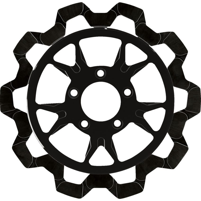 Lyndall Brakes Three-Piece Rear Brake Rotor for Harley 2008-2023 Touring