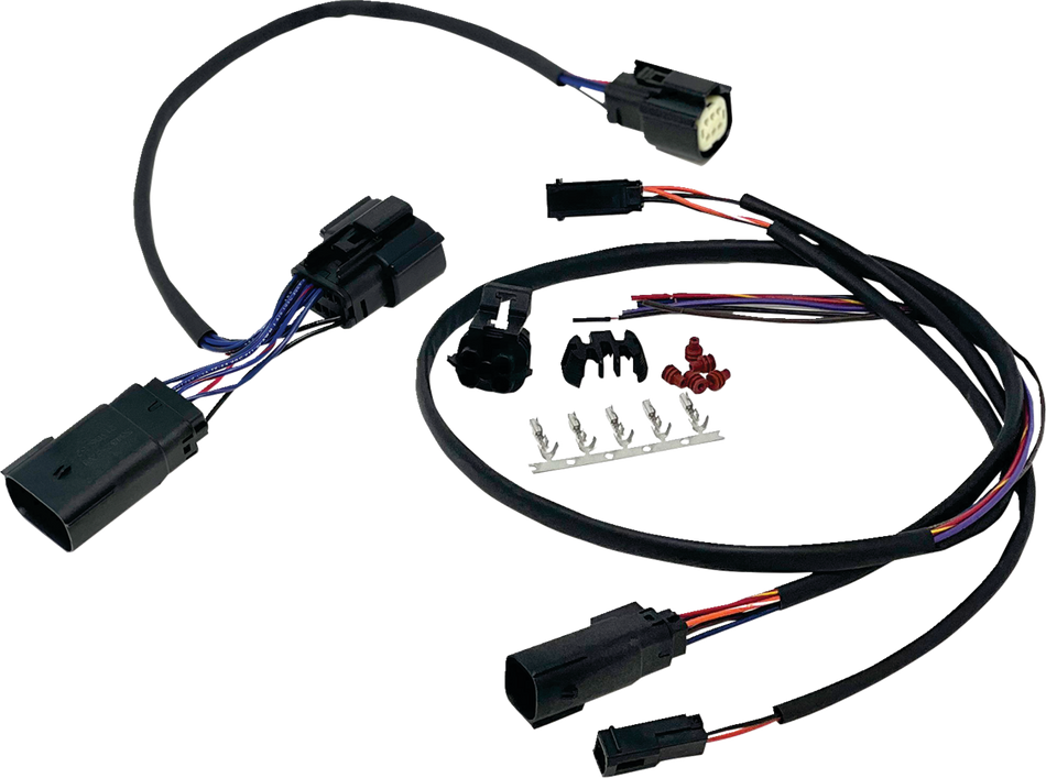 Namz Tour Pak Wiring Harness Kit 4 Harley FLHX/FLTR NCTP-SR23-SM