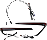 Custom Dynamics Saddlebag LED Lights 4 Harley 18-24 Softail