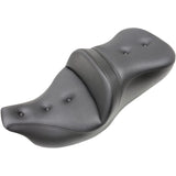 Saddlemen Black Pillow Top Roadsofa Seat Harley 09-24 FLH/FLT