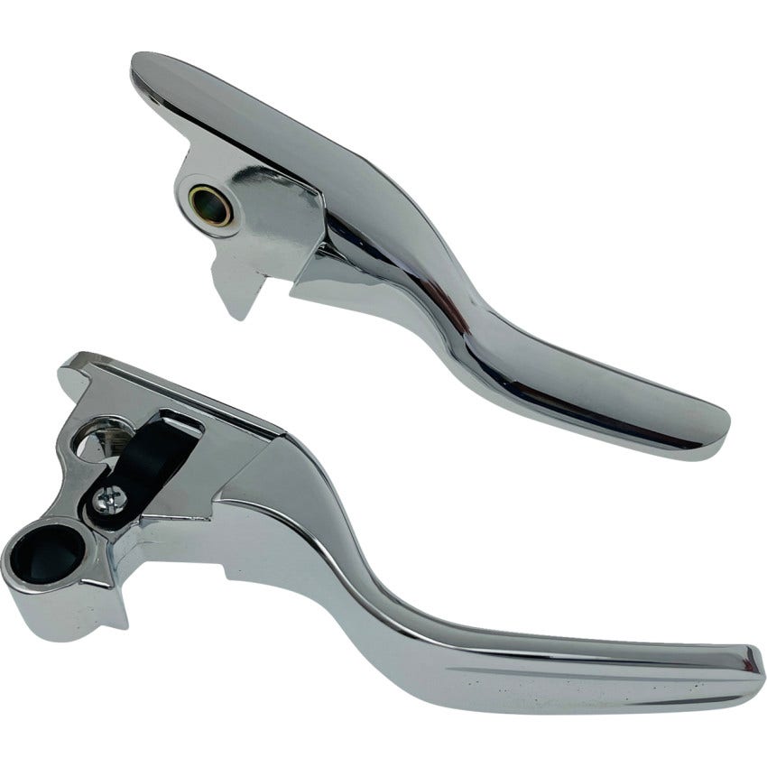 Drag Specialties Short Lever Set for Harley 2015-2024 Softail Models