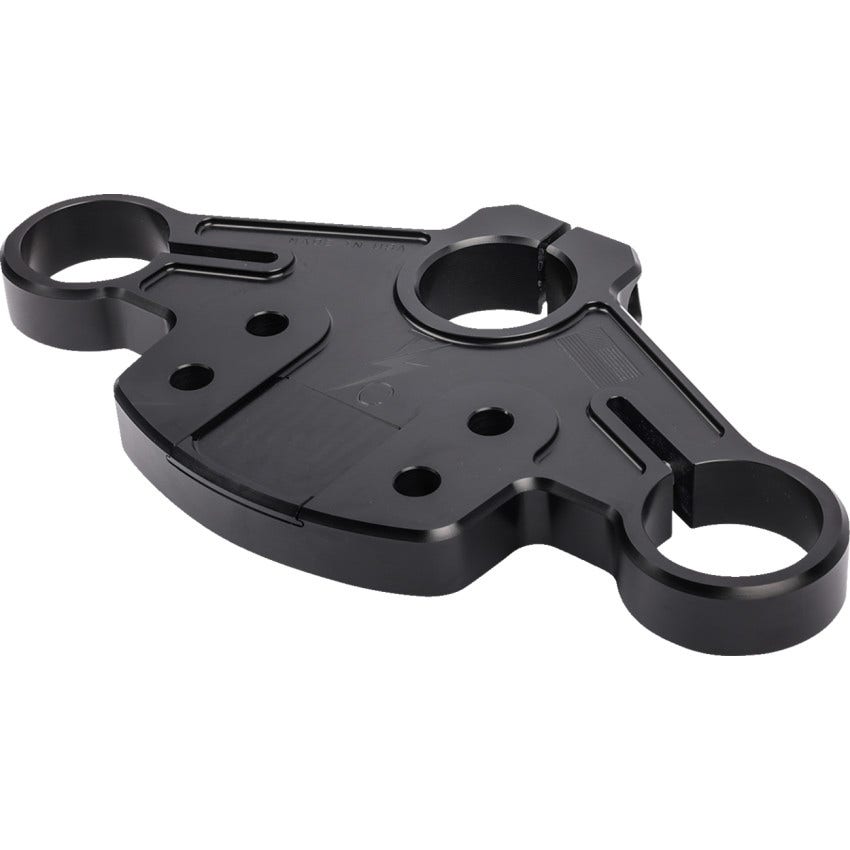 Thrashin Supply Co Black Top Triple Tree for Harley 15-23 Road Glide Models