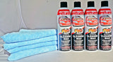 Waterless Wash Carnauba & Wax Fastwax FW1 Spray Can Removes Cleans Tar Dirt Bugs