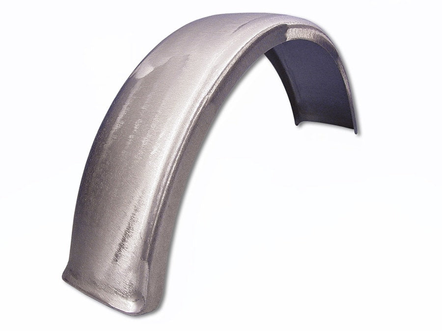 Wyatt Gatling Raw Rear Fender Flat Bobbed 6" Wide 16 Gauge 1-1/4" Deep Harley