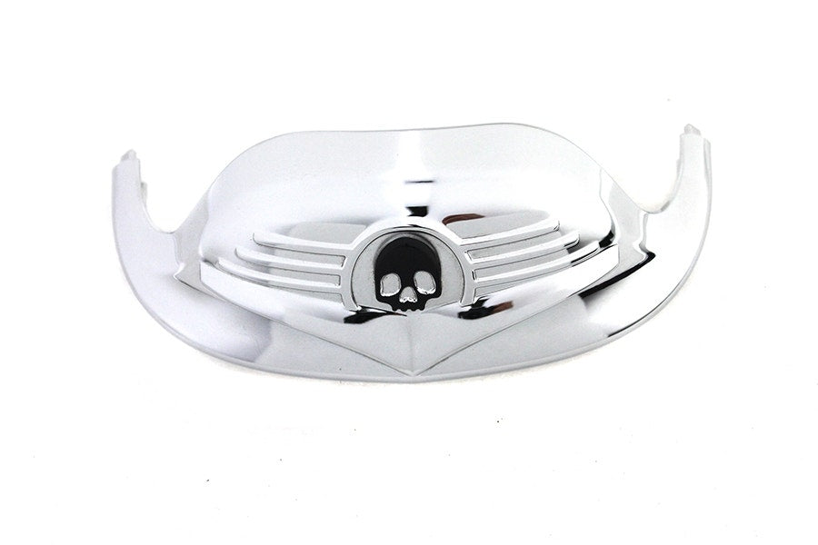 Chrome Skull Front Fender Tip 50-0382 Harley Touring Softail 86-06