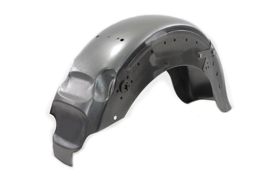 FLH80用　ヒンジ　リアフェンダー Raw Steel Replacement Hinged Rear Fender 58-76 Harley FLH FL