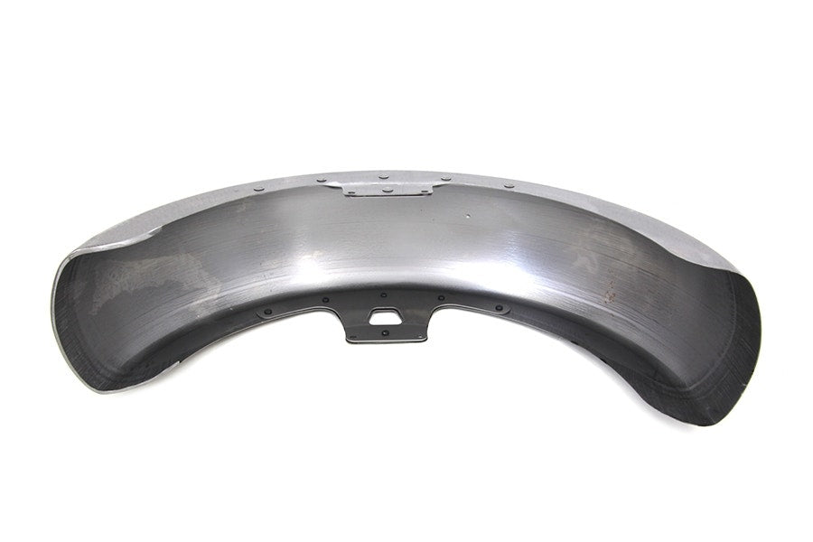 V-Twin 50-1200 Raw Wrapped Steel Low Profile Front Fender 14-19 Harley Touring